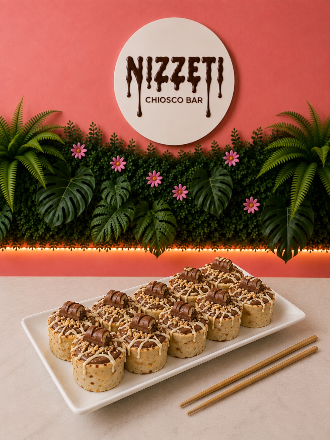 Sushi dolce Kinder Bueno