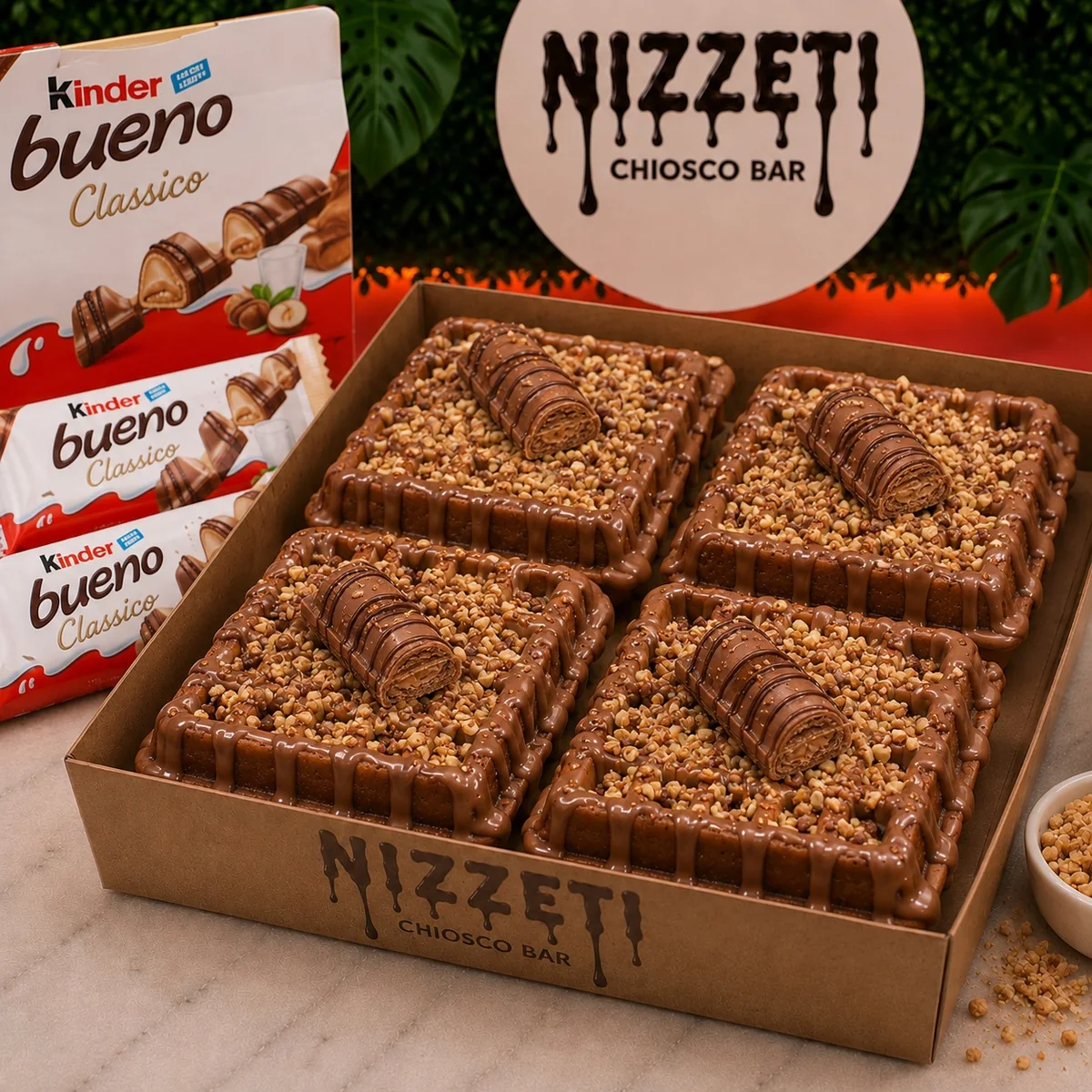 Waffle Kinder Bueno